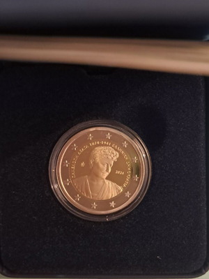 2 Euro 2024 Proof Coin Penelope Delta with Box and Certificate
