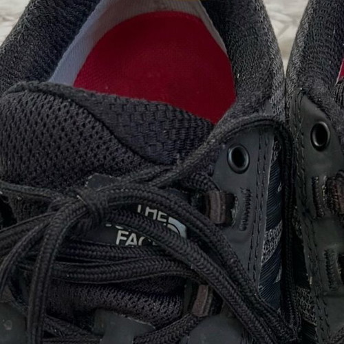 The North Face athletic shoes used, size 41, black, Gore-Tex