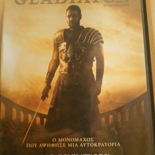DVDs Monomahos and Megas Alexandros like new, historical, dubbed