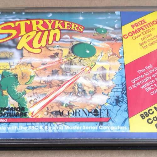 Strykers Run BBC Micro cassette like new