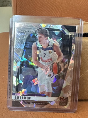 Panini Prizm κάρτα μπάσκετ Luka Doncic EuroLeague Cracked Ice