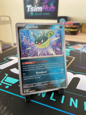 Κάρτα Pokemon Qwilfish TCG 52/86 σαν καινούργιο