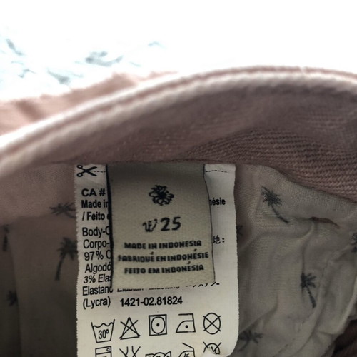 Maison Scotch denim shorts used, pink, size 25