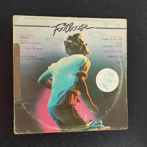 Footloose Original Soundtrack LP used, pop, vintage 1984