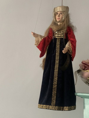 Marionettes handmade, like new