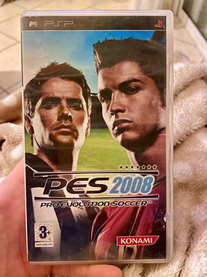 PES 2008 for PSP like new with manual and case