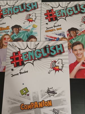 English books Express Publishing B1 level Hashtag 4 like new