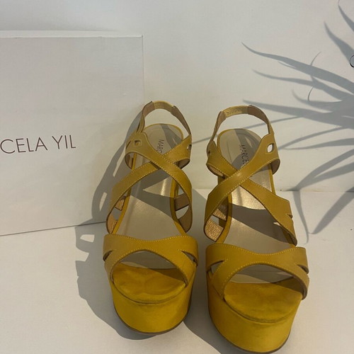 Marcela Yil yellow platforms No 40