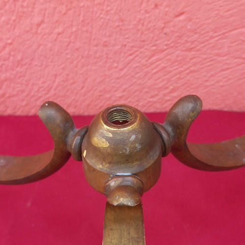 Brass base used, solid and sturdy with threading