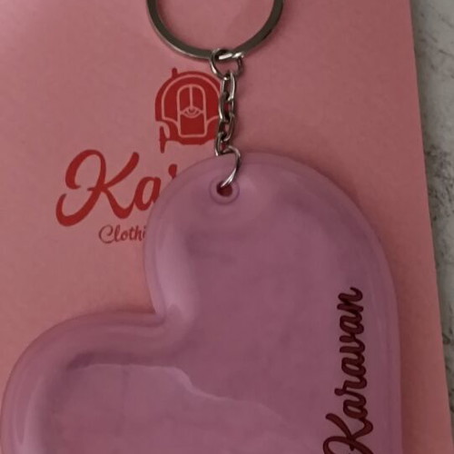 Karavan keychain, pink