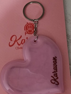 Karavan keychain, pink