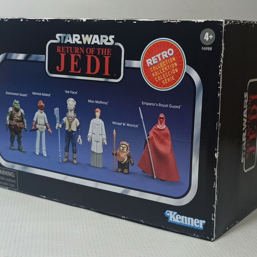 Star Wars Retro Collection Return of the Jedi Multipack 6 Figures new