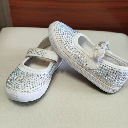 Lelli Kelly ballerinas size 24 like new, white