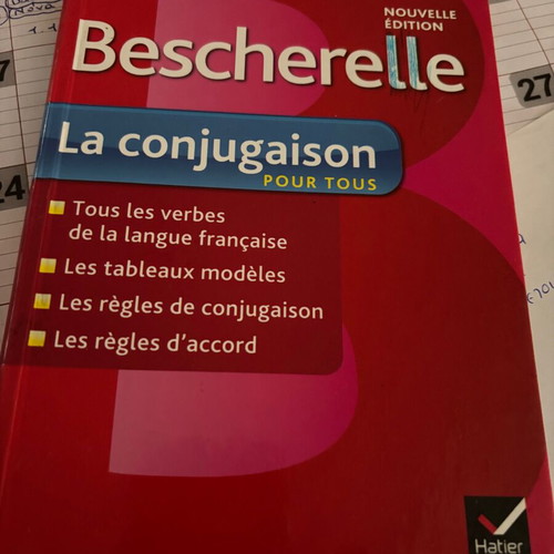 Bescherelle French grammar used