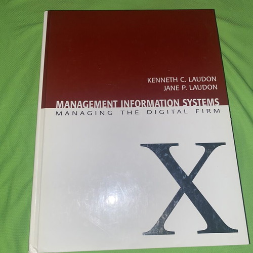 Management Information Systems 10th Edition book by Laudon & Laudon