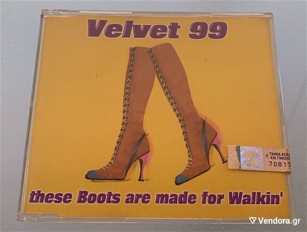  Velevet 99 - These boots are made for walkin' 5-trk cd single