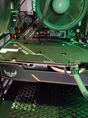 ASUS TUF GTX 1650 SUPER OC 4GB μεταχειρισμένη κάρτα γραφικών