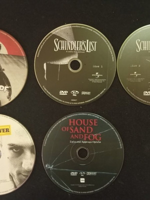 Death Proof, Schindler's List 2 DVD σετ, Taxi Driver, House of Sand and Fog DVD
