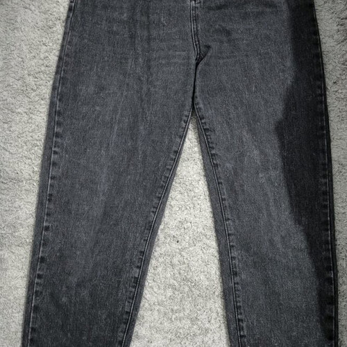 Black high-waisted mum jeans owtwo fashion like new, size 36