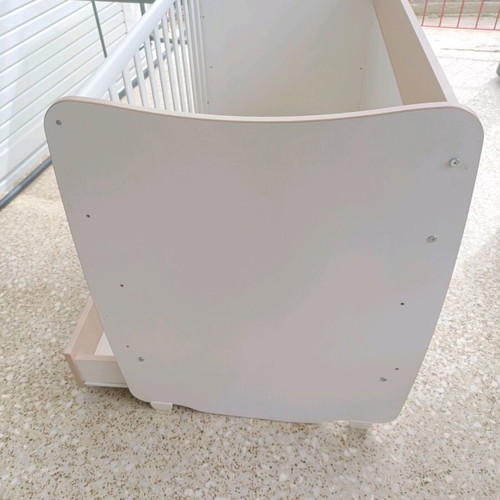 Lorelli baby cot used with Grecostrom mattress