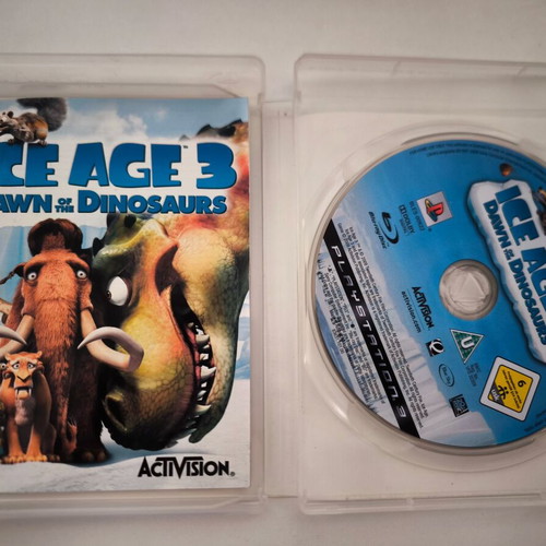 Ice Age 3: Dawn of the Dinosaurs PS3 game like new, kids