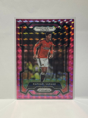 Panini Prizm EPL Raphael Varane 2023-24 Pink Mosaic card new