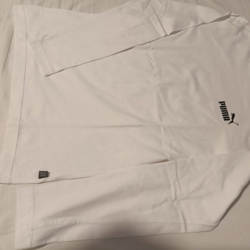 Puma T-shirt 100% cotton new, white, XS