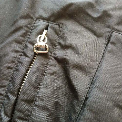 Harley-Davidson men's jacket used with quilted lining and orange details