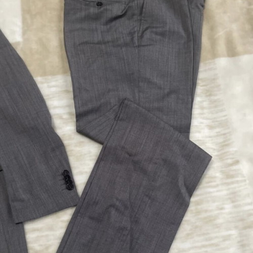 Tom Frank coarse wool gray suit No 50 like new