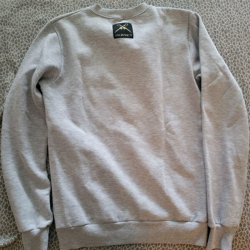 Vagrancy sweatshirt gray like new, size S