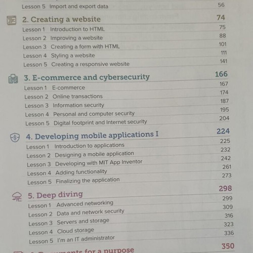 Level Up Through Digital Discoveries 9 book used, web design & cybersecurity