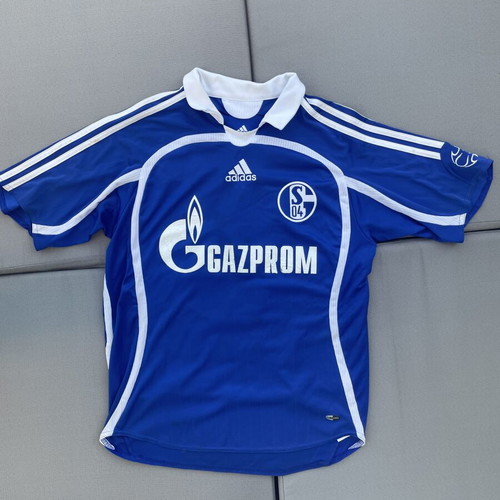 Adidas Schalke 04 Football Jerseys Bundle x2 Gazprom size L and XL like new