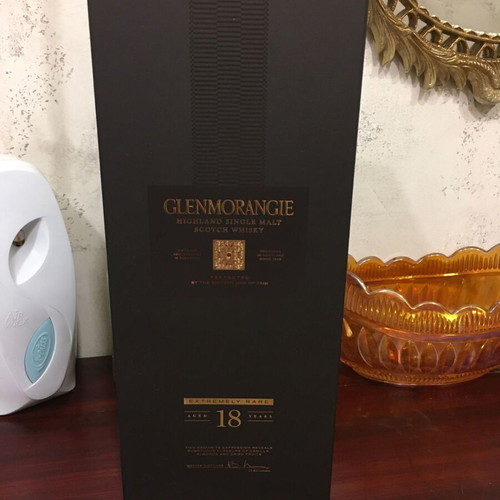 Glenmorangie 18 Years Old Whisky Box only like new