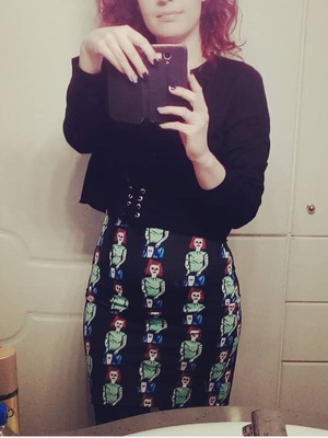 Skirt with Repeating Pattern Medium Size New from Redbubble