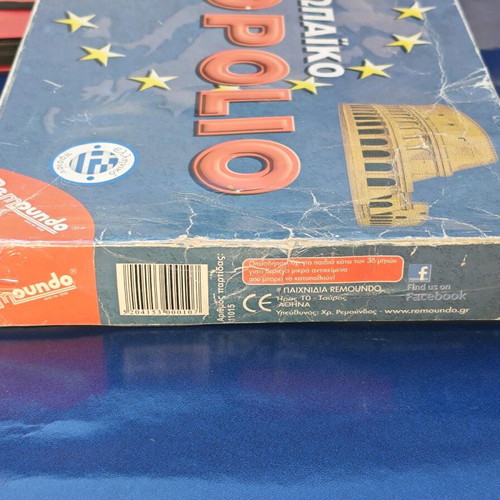 European Monopolio like new with missing parts for spare pieces