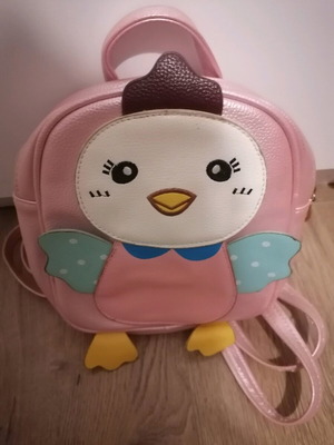 Children's pink backpack like new