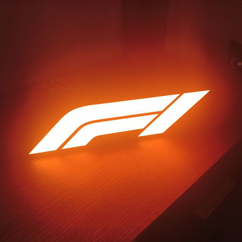 Formula 1 F1 logo LED lamp