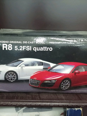 Kyosho Audi R8 5.2 FSI Quattro μεταχειρισμένο, σπάνιο μοντέλο 1:18