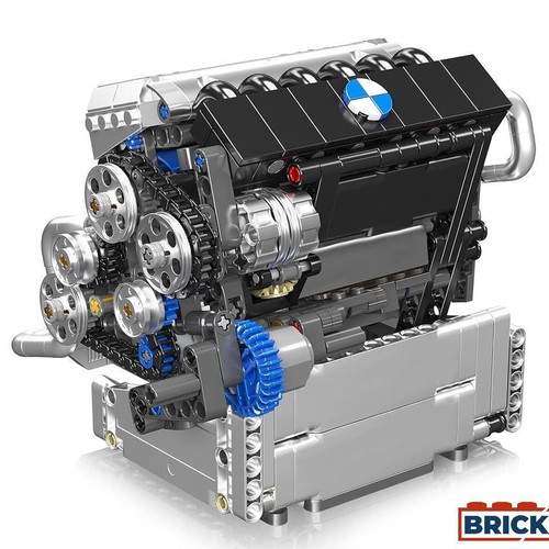 Mould King 10213 BMW S55 Engine Model new, compatible with Lego