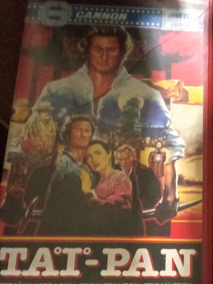 Tai Pan VHS tape movie used, 1980s with subtitles