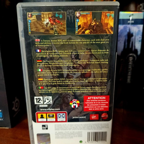 Warriors of the Lost Empire PSP game used, English version