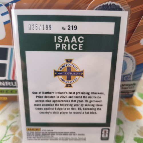 Isaac Price Rated Rookie Card new 25/199