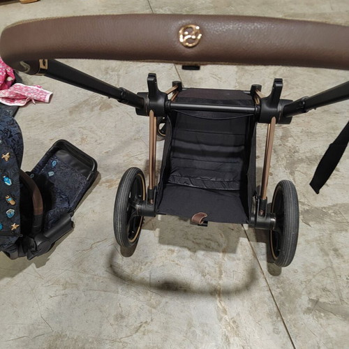 Cybex Priam Rose Gold stroller used, Jewels of Nature edition