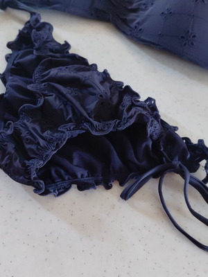 Μαγιό H&M καινούργιο, σκούρο μπλε, μέγεθος 40