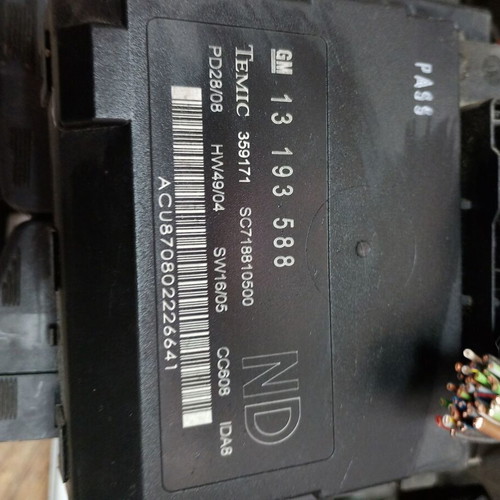 BCM module for Opel Vectra C used