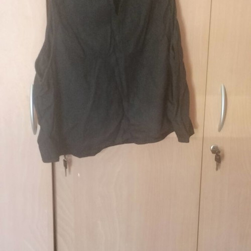 Marks & Spencer linen top new size 20 black