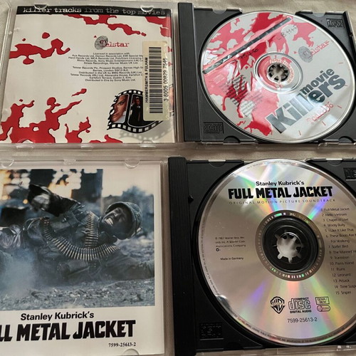 Movie Soundtracks CDs like new, cult movie pack