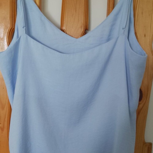 Glassons light blue summer top like new, size XXL 44 16