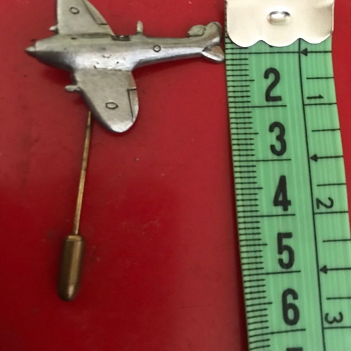 Vintage Spitfire RAF pin like new, World War II