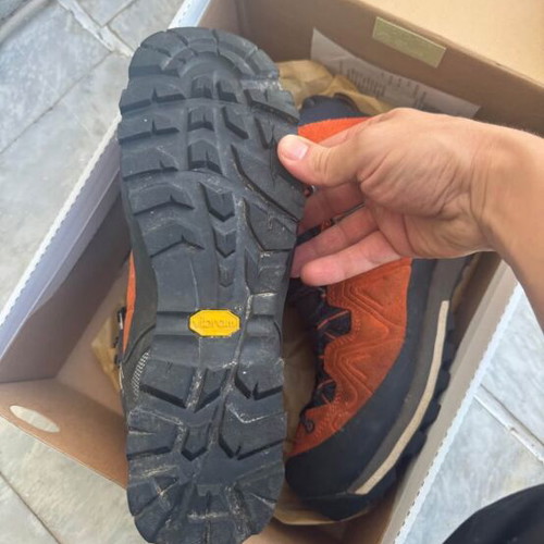 Meindl Tonale GTX boots like new, size 44, orange and black